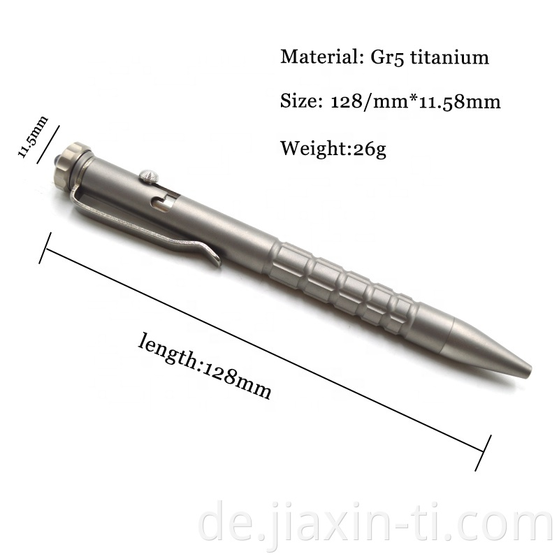 titanium tactical pen